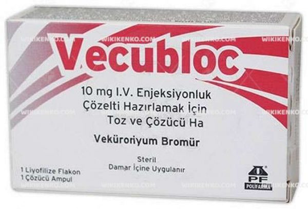 Vecubloc I.V. Injection Solution Hazirlamak Icin Powder Ve Cozucu