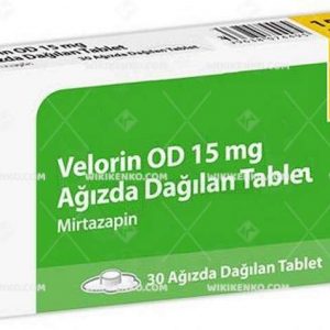 Velorin Od Agizda Dagilan Tablet 15 Mg
