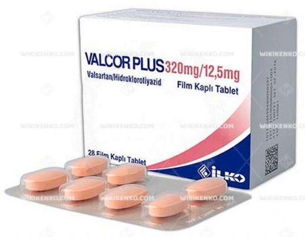 Valcor Plus Film Coated Tablet 320 Mg/12.5Mg