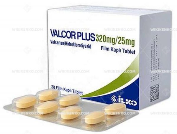 Valcor Plus Film Coated Tablet 320 Mg/25Mg