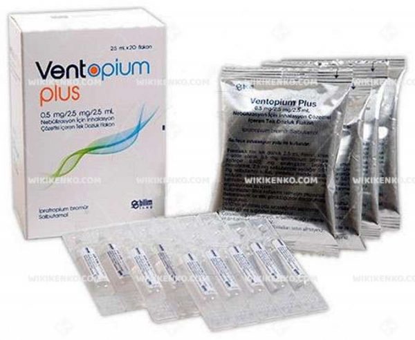Ventopium Plus Nebulizasyon Icin Inhalation Solution