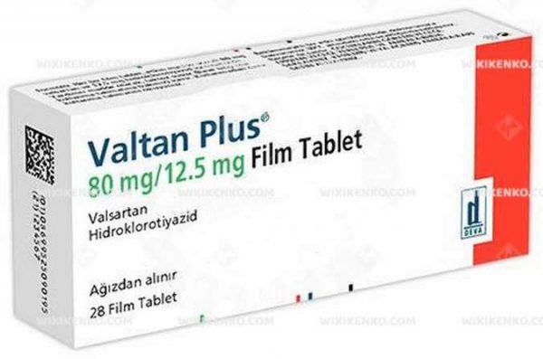 Valtan Plus Film Tablet 80 Mg/12.5Mg