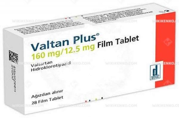 Valtan Plus Film Tablet 160 Mg/12.5Mg