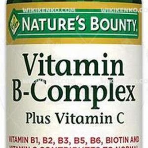 Vitamin B Kompleks & Vitamin C Takviye Edici Gida (Vitamin B Complex Plus Vitamin C Tablets)