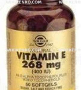 Vitamin E 400 Iu