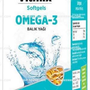 Vitmix Omega 3 Fish Oil Iceren Soft Capsule Takviye Edici Gida