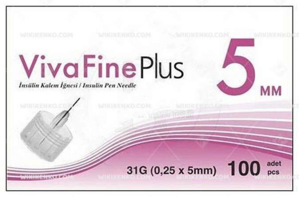 Viva Fine Plus Insulin Kalem Needle 5 Mm (31G)
