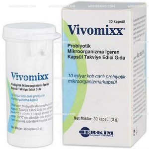Vivomixx Probiyotik Mikroorganizma Iceren Capsule Takviye Edici Gida