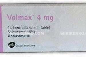 Volmax Kontrollu Salim Tablet 4 Mg