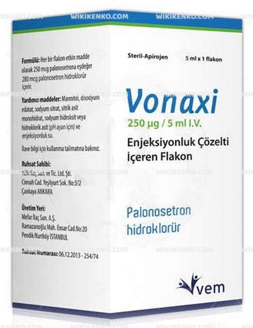 Vonaxi I.V. Injection Solution Iceren Vial