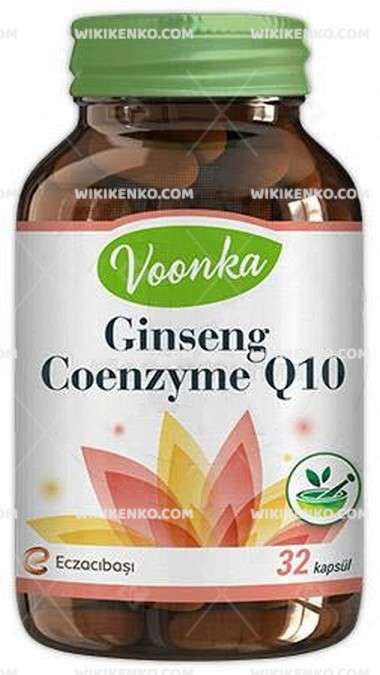 Voonka Ginseng & Coenzyme Q10 Capsule