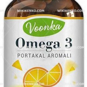 Voonka Omega 3 Portakal Aromali
