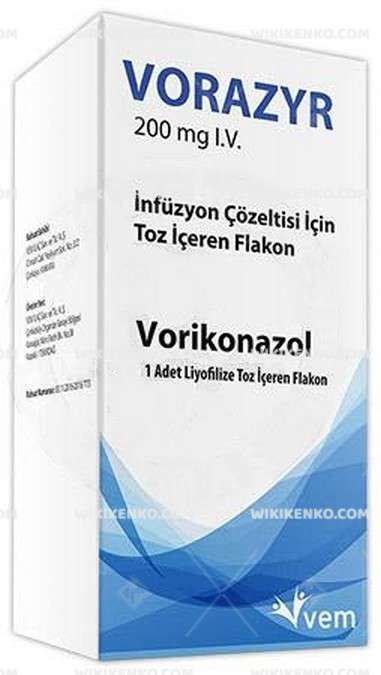 Vorazyr I.V. Infusion Solution Icin Powder Iceren Vial