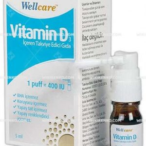 Wellcare Vitamin D3 Sprey 400 Iu