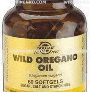 Wild Oregano Oil Soft Gelatin Capsule