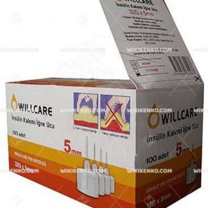 Willcare Insulin Kalemi Needle Ucu 5 Mm (32G)