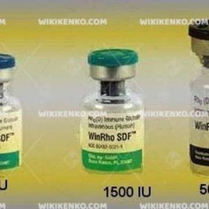Winrho Sdf Iv/Im Injection Solution Iceren Vial  600 Ui