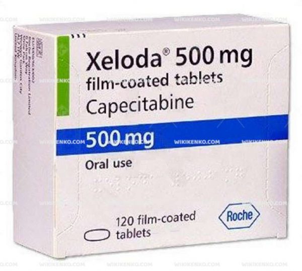 Xeloda Roche Film Coated Tablet 500 Mg