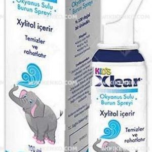 Xlear Kid’S Okyanus Sulu Nose Spray