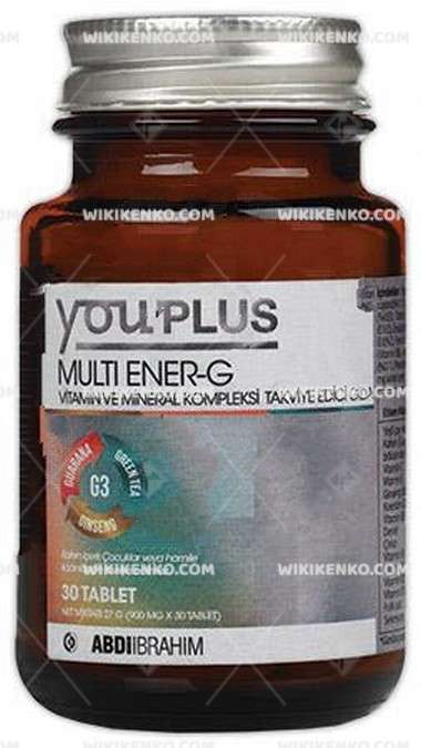 Youplus Multi Ener - G Vitamin Ve Mineral Kompleksi
