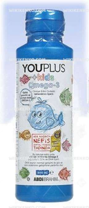 Youplus Kids Omega - 3 Syrup