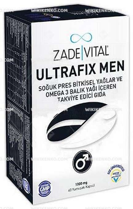 Zade Vital Ultrafix Men Soft Capsule
