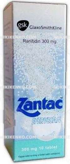 Zantac Efervesan Tablet 300 Mg