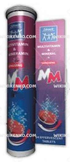 Zdrovit Multivitamin & Mineral + Ginseng Efervesan Tablet
