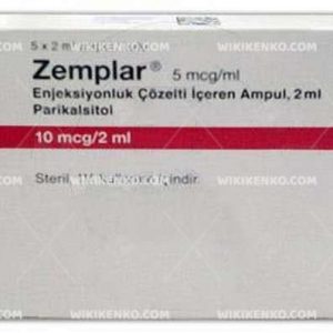 Zemplar Injection Solution Iceren Ampul 5 Mcg/Ml