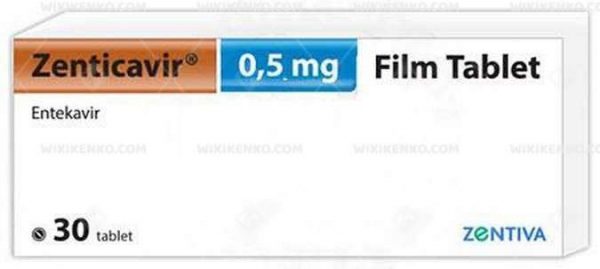 Zenticavir Film Tablet 0.5 Mg