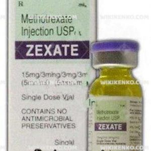 Zexate Injection Solution Iceren Vial 15 Mg/3Ml
