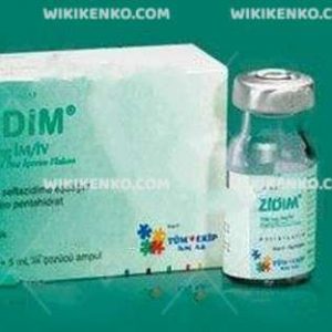 Zidim Im/Iv Injection Powder Iceren Vial 1 G