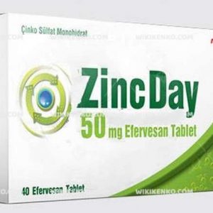 Zincday Efervesan Tablet 25 Mg