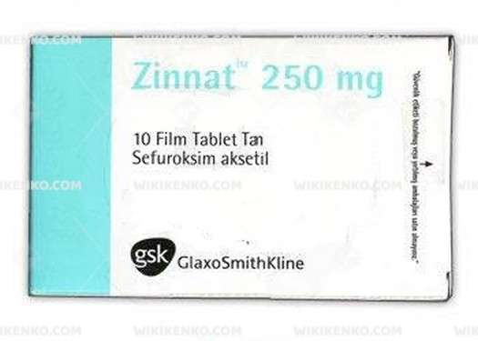 Zinnat Film Tablet 250 Mg