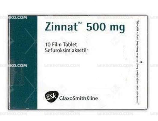 Zinnat Film Tablet 500 Mg