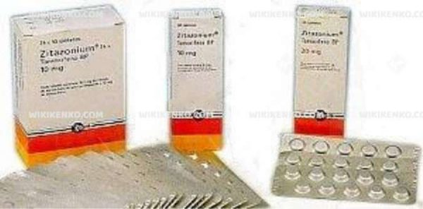 Zitazonium Tablet 10 Mg