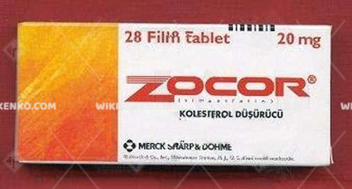 Zocor Film Tablet 20 Mg
