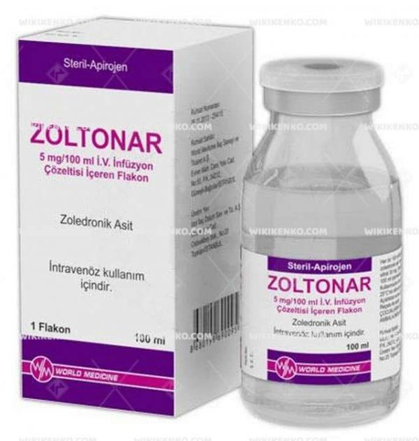 Zoltonar I.V. Infusion Solution Iceren Vial