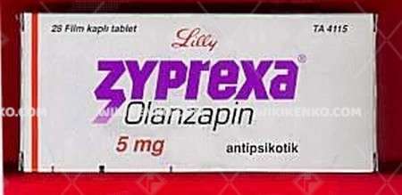 Zyprexa Film Coated Tablet 5 Mg