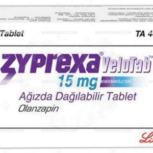 Zyprexa Velotab Agizda Dagilabilir Tablet 15 Mg