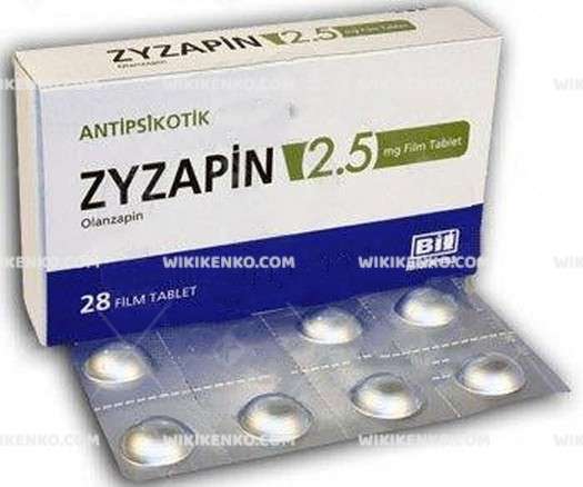 Zyzapin Film Tablet 2.5 Mg
