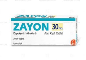 Zayon 30 Mg Film Coated Tablet