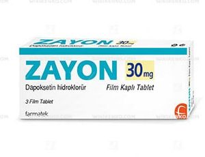 Zayon 30 Mg Film Coated Tablet