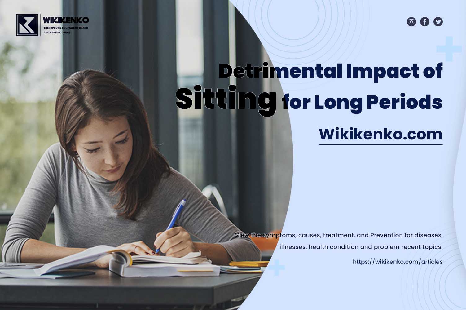 Read more about the article Sitting for Long Periods has Detrimental Impact on Health