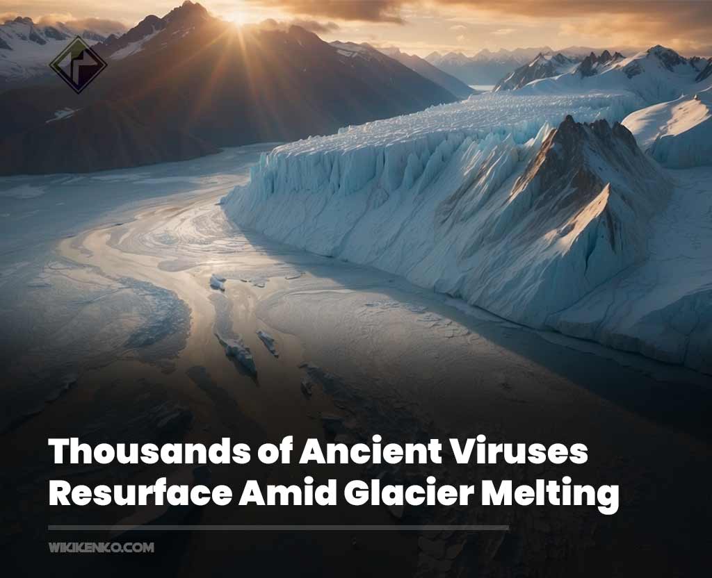 Thousands of Ancient Viruses Resurface Amid Glacier Melting